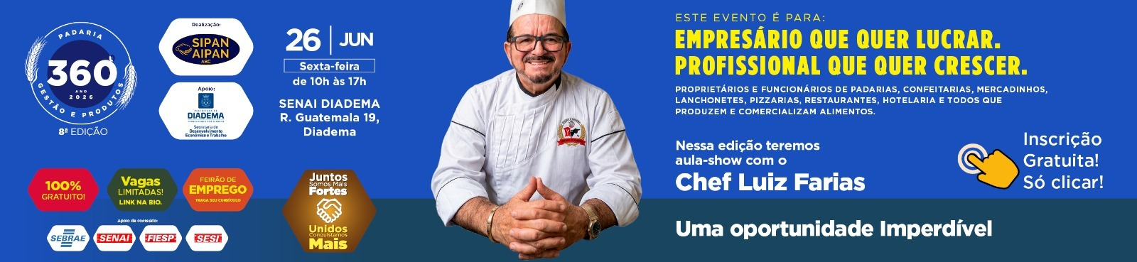 Padaria 360 8ª edição – 2026